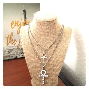 Silver Ankh Necklace